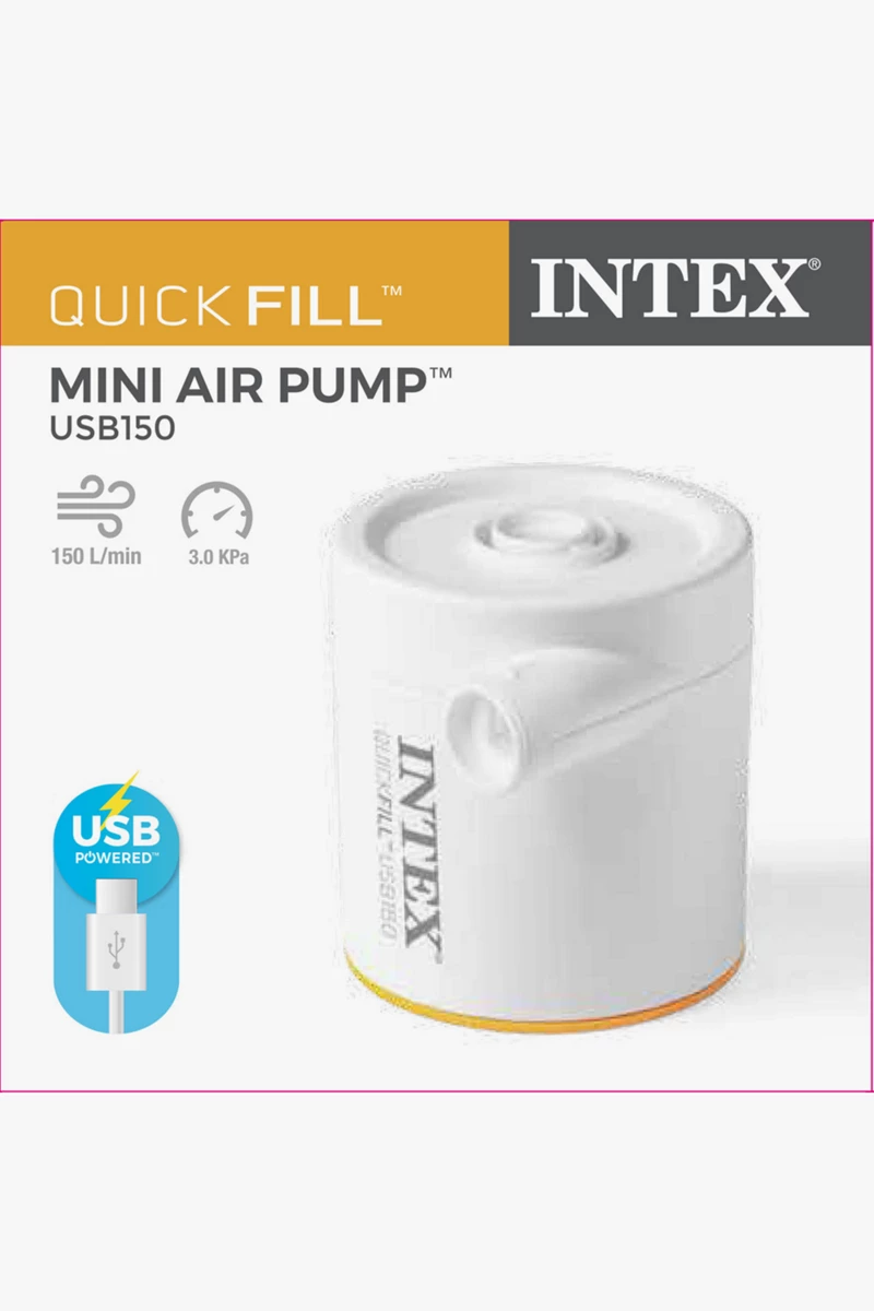 Intex Quickfill USB 150 Rechatgeable Air Pumpe