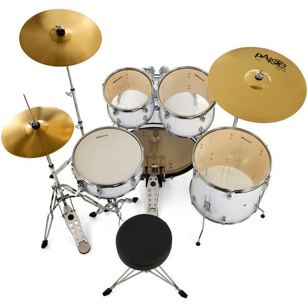 Millenium Focus 22 Drum Bundle White