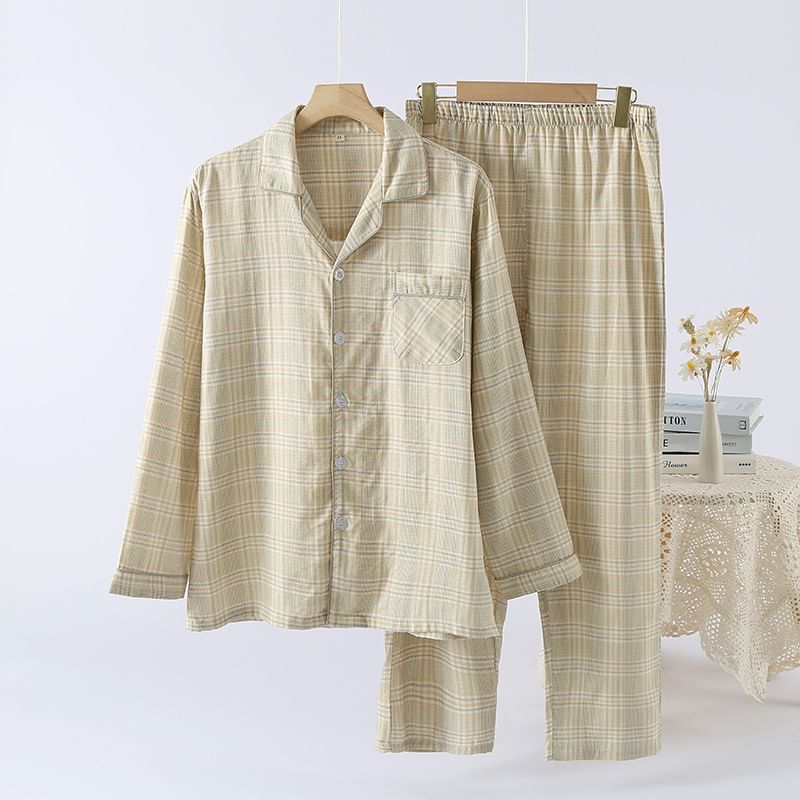 Somnus - Geruite pyjamaset