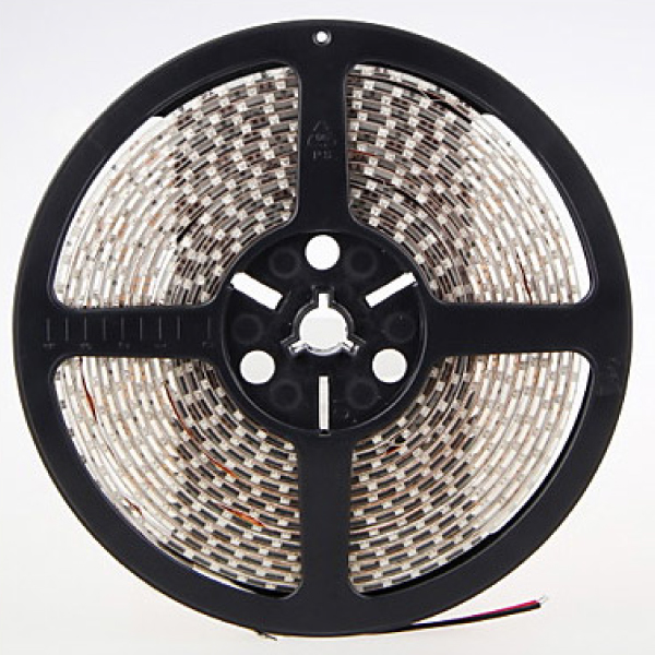 Bandeau LED 5m Blanc chaud étanche autocollant