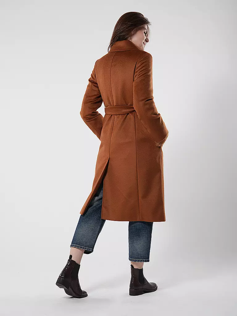 MAX MARA STUDIO Wollmantel BCOLLAG braun