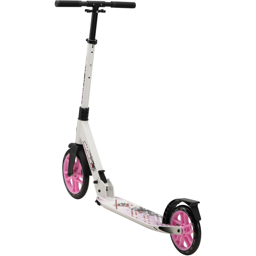 Star Scooter Roller 255mm Big Cruiser weiß, lila
