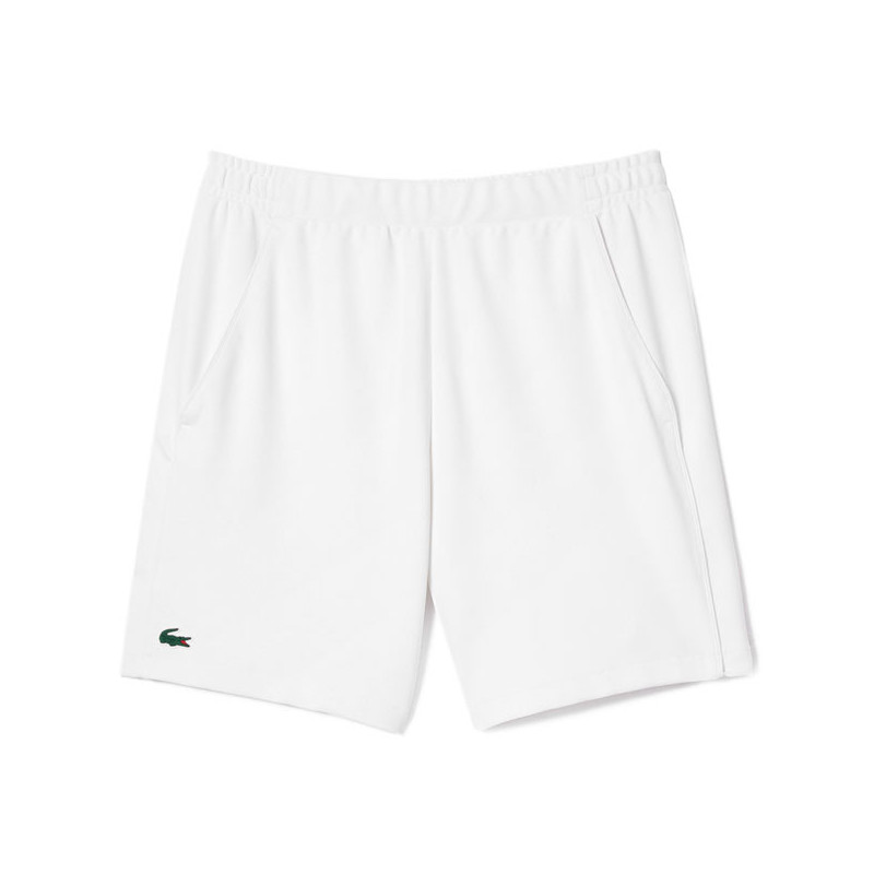 Short tennis blanc Lacoste Sport
