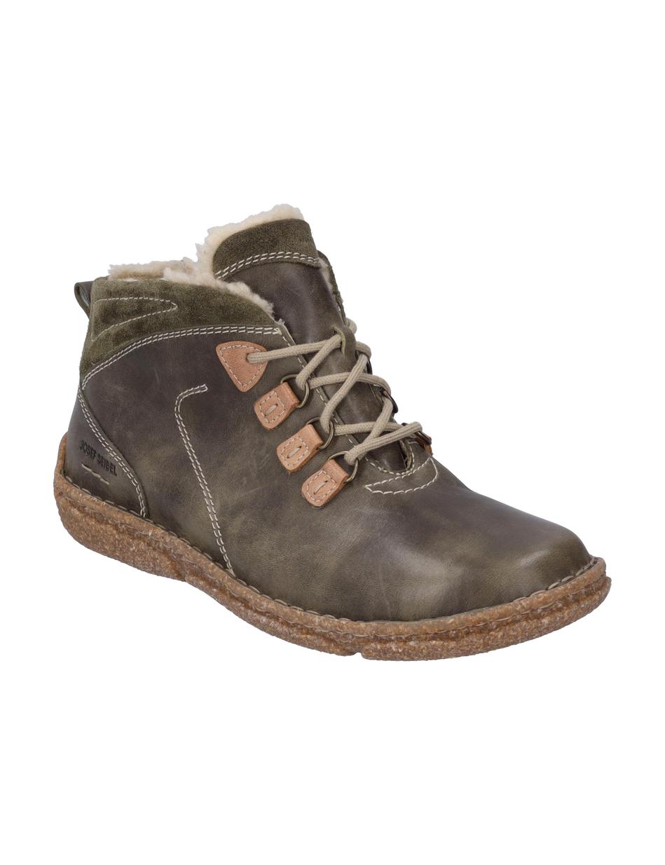 Stiefelette Neele 57, moos-kombi