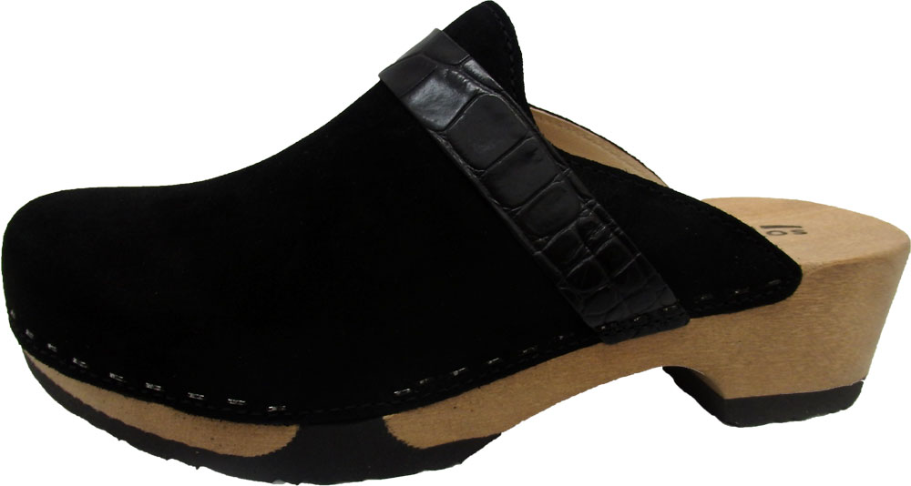 Softclox Clog TAMINA schwarz Kaschmir