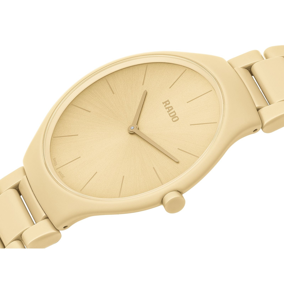 Rado True Thinline Le Corbusier Cream White 32001 Limited Edition