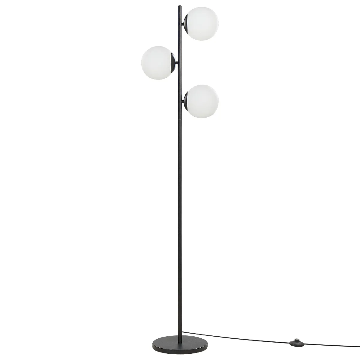 Beliani WADI Lampadaire - Noir