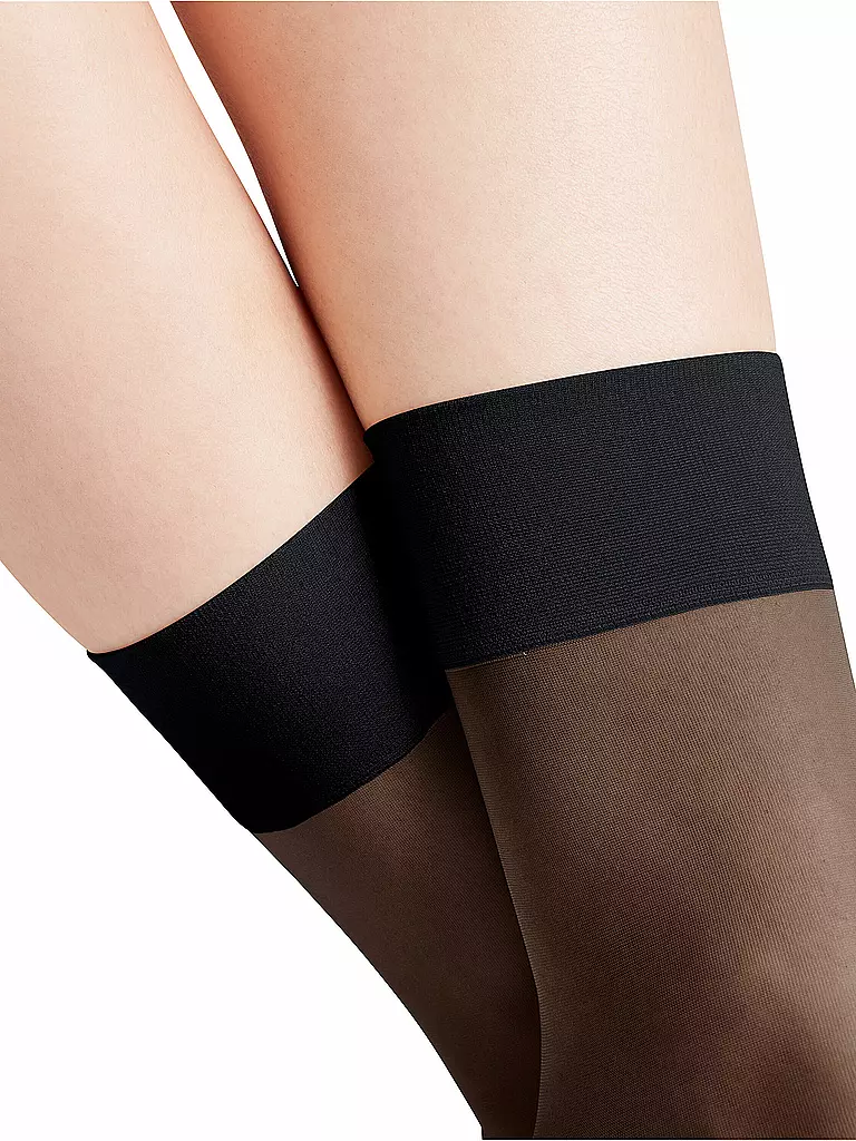 FALKE Söckchen PURE MATT 20 DEN black schwarz