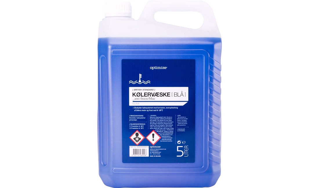 Kølervæske blå 5L Optimize