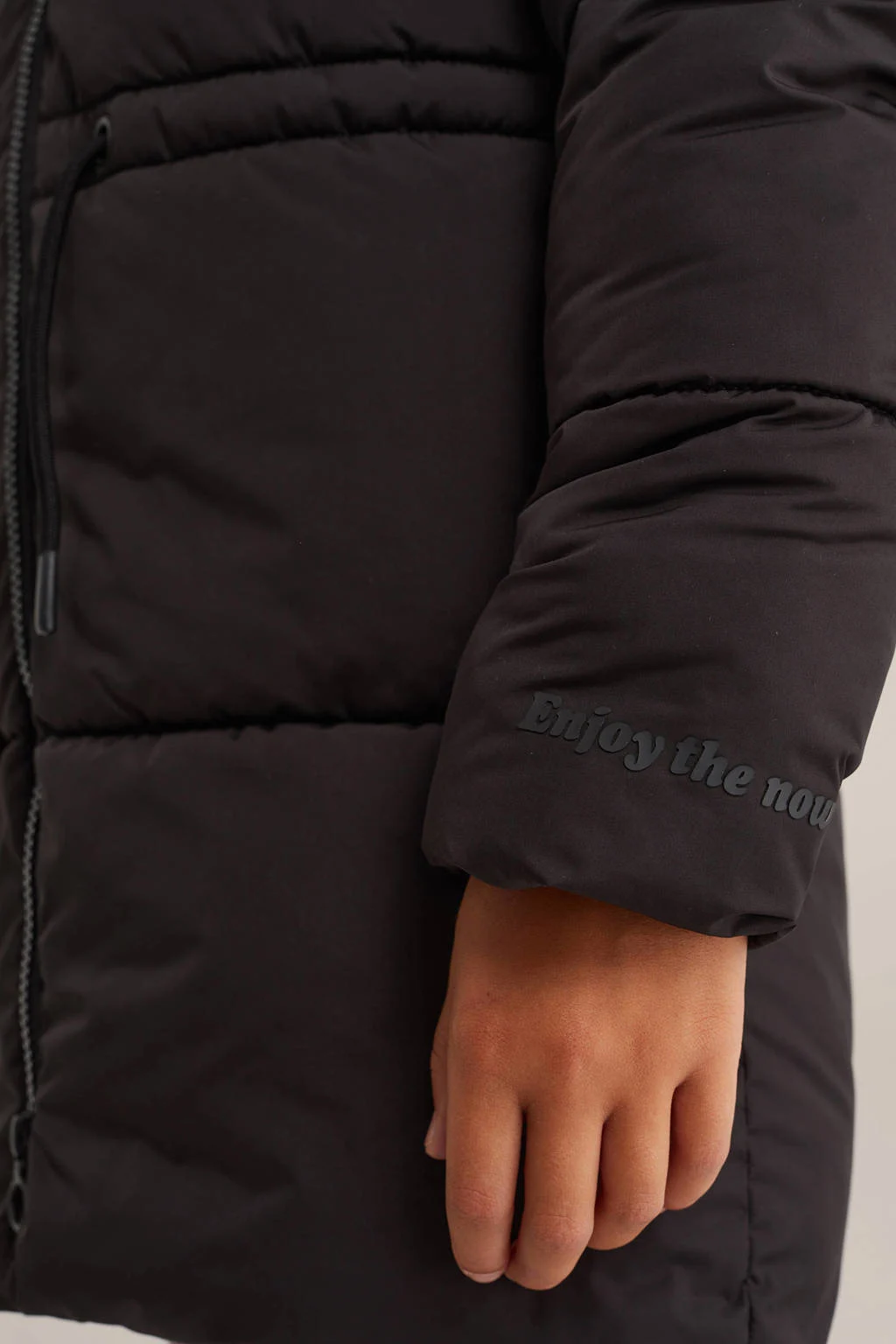 WE Fashion gewatteerde jas zwart