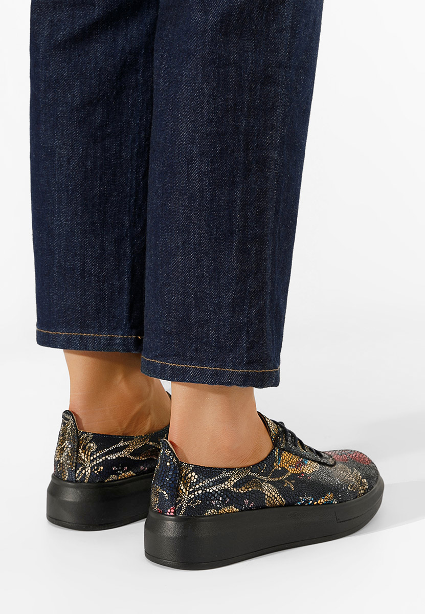 Chaussures casual femme en cuir multicolores Elma  V3