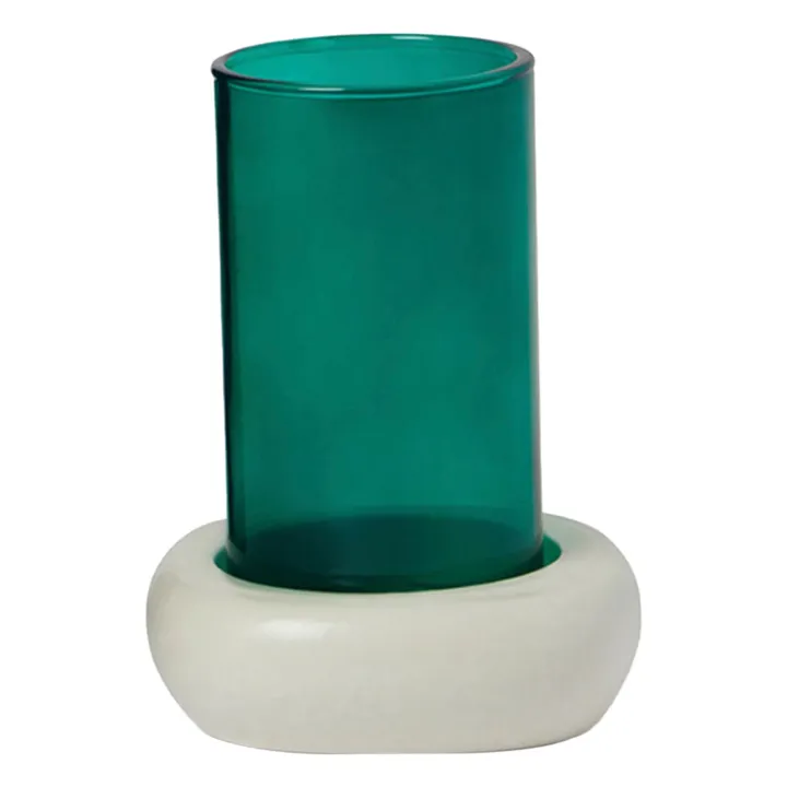 Maison Sarah Lavoine Photophore Gemini | Bleu turquoise