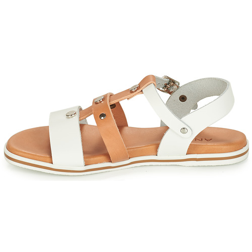 André - MILAN - Blanc / Camel
