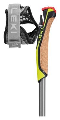 Bâtons de Marche Nordique Unisexe Leki Speed Pacer Lite Bleu/Gris/Jaune