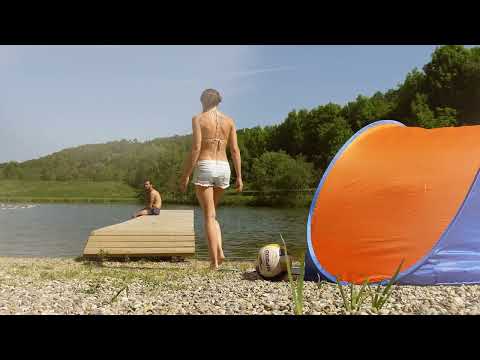 Pop-Up Strandmuschel Jasmin