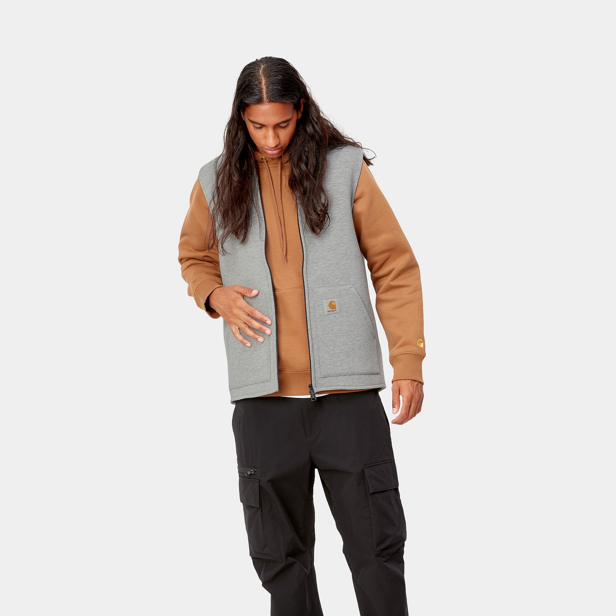 Carhartt WIP Car-Lux Vest Grey Heather
