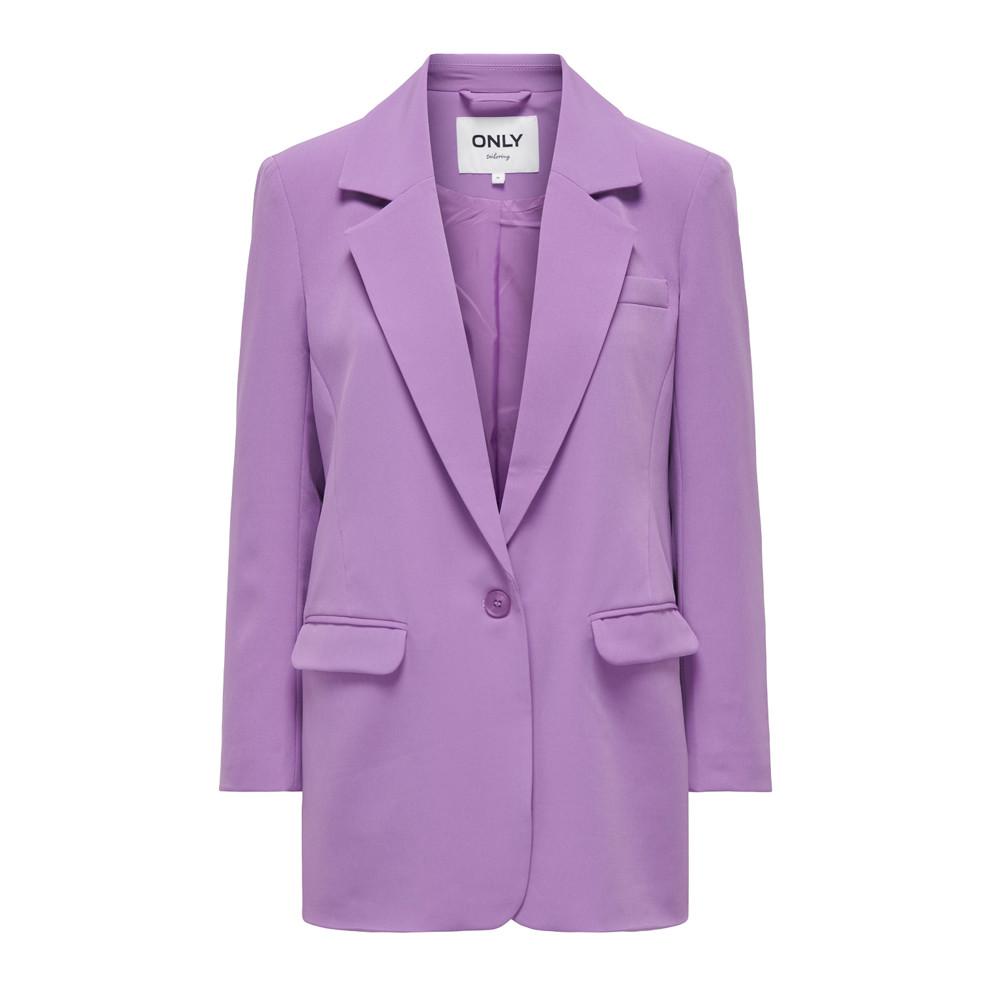 Only Blazer Long Violet Femme Only lana