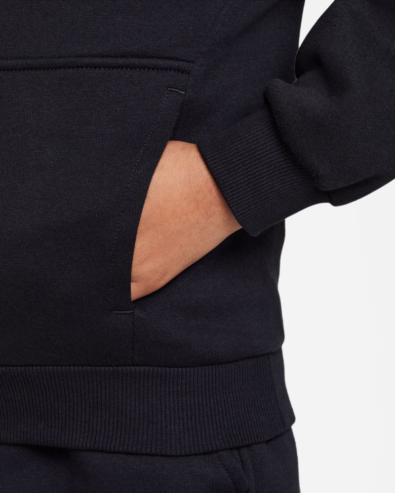 Sweat à capuche Nike Sportswear Club Fleece Noir pour enfant