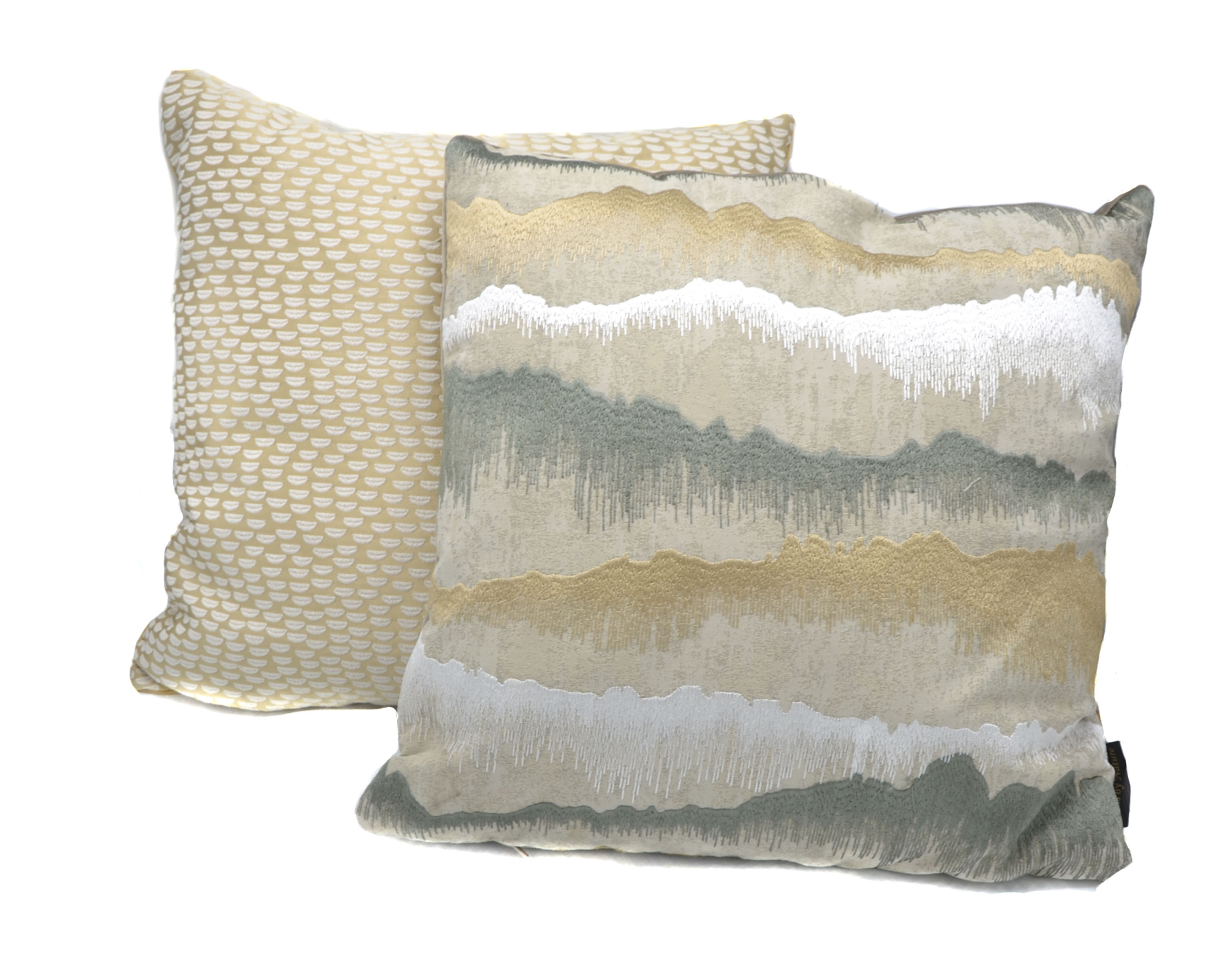 Kussen sudetes gold 45 x 45 cm