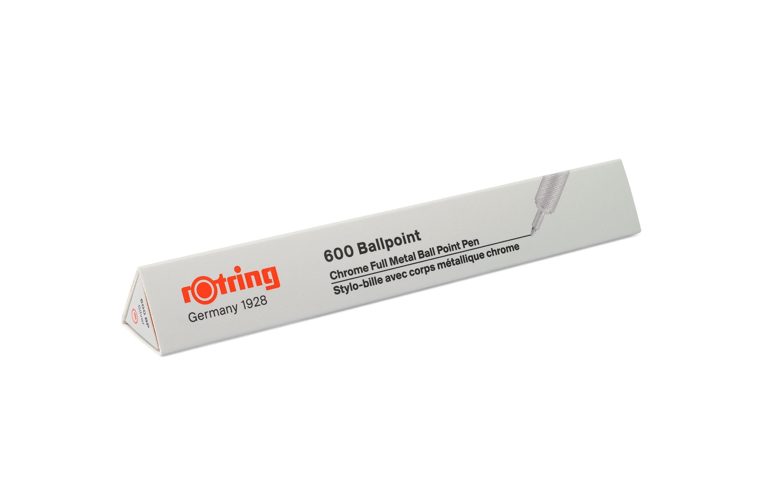 Kugelschreiber 600 Medium (M), SilberKugelschreiber von Rotring