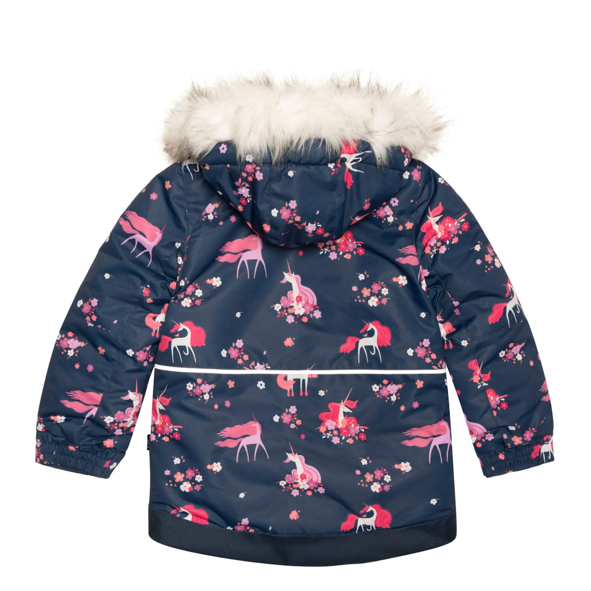 Deux par Deux Habit de Neige 2 Pièces Imprimé Licorne 2-6ans