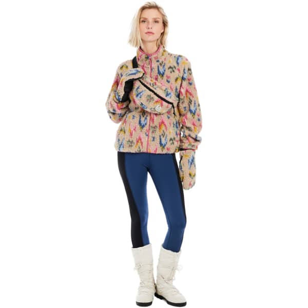 Veste polaire PROTEST PRTHALO OUTDOOR FULLZIPTOP KITOFFWHITE