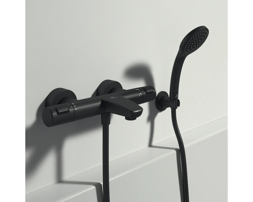 Ideal STANDARD Idealrain handdouche Ø 10 cm zwart