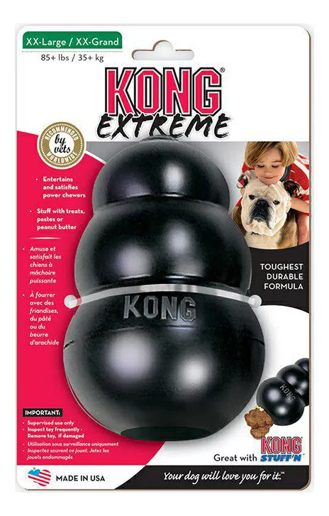 KONG Extreme sort 16x10 cm - XXL