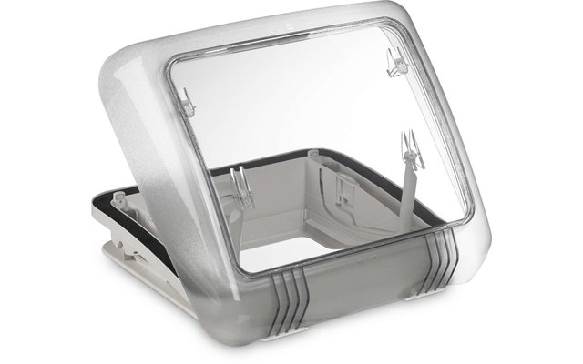 Dometic Micro Heki Dachfenster mit Fliegengitter und Verdunkelungsblende 280 x 280 mm