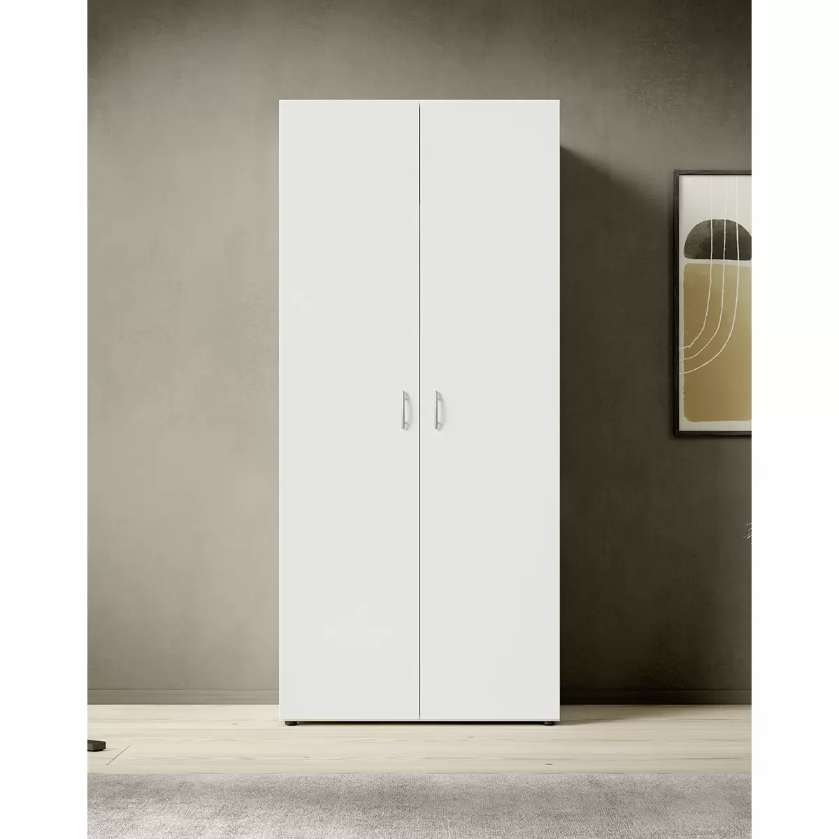 Kleiderschrank 2trg. Joe          Best Price weiss