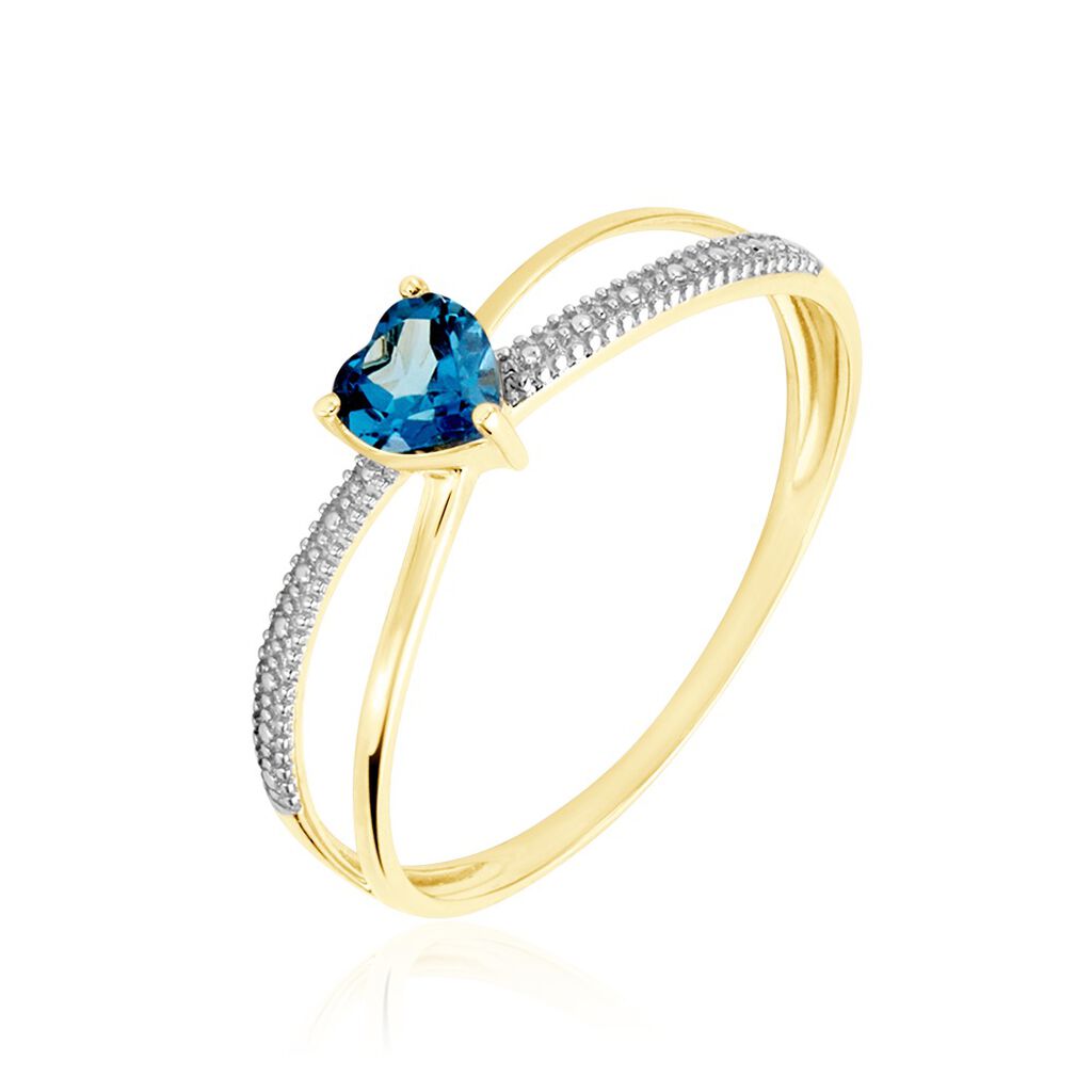 Bague Rory Or Jaune Topaze