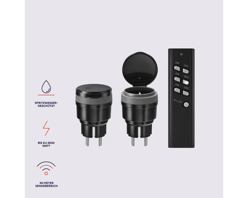 Trust Smart AGC2-3500R Buitenstopcontactset