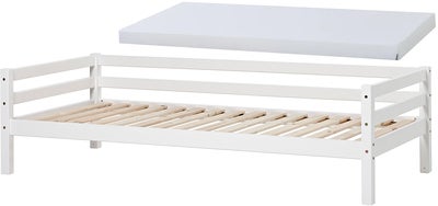 Hoppekids ECO Dream Enkeltseng Med Skummadrass 90x200, Hvit