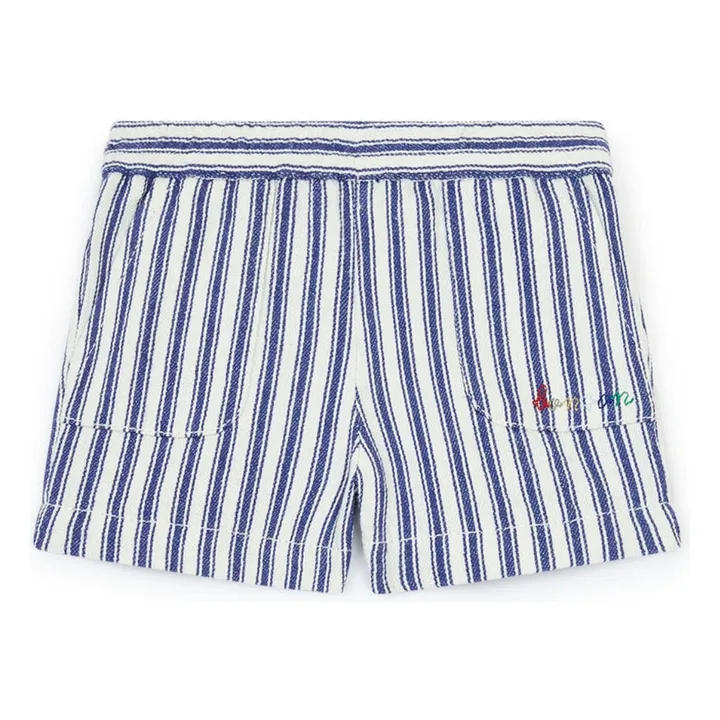 Bonton Short Ramb Rayé | Bleu marine