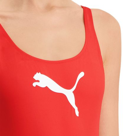Puma Bådedragt - UV50+ - Rød m. Logo