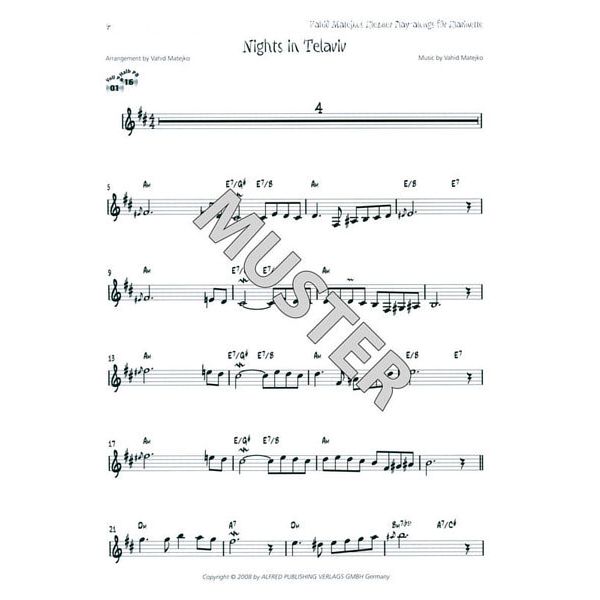 Alfred Music Publishing Klezmer Play-Alongs Clarinet