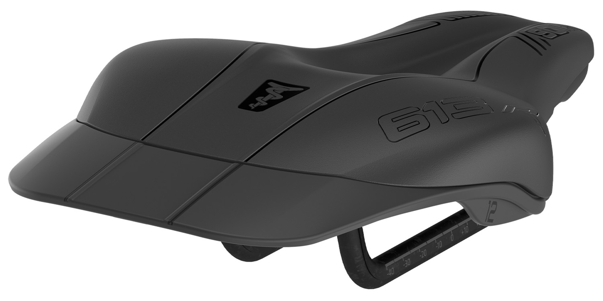 SQlab 613 R Ergowave S-Tube Triathlon Zadel Zwart