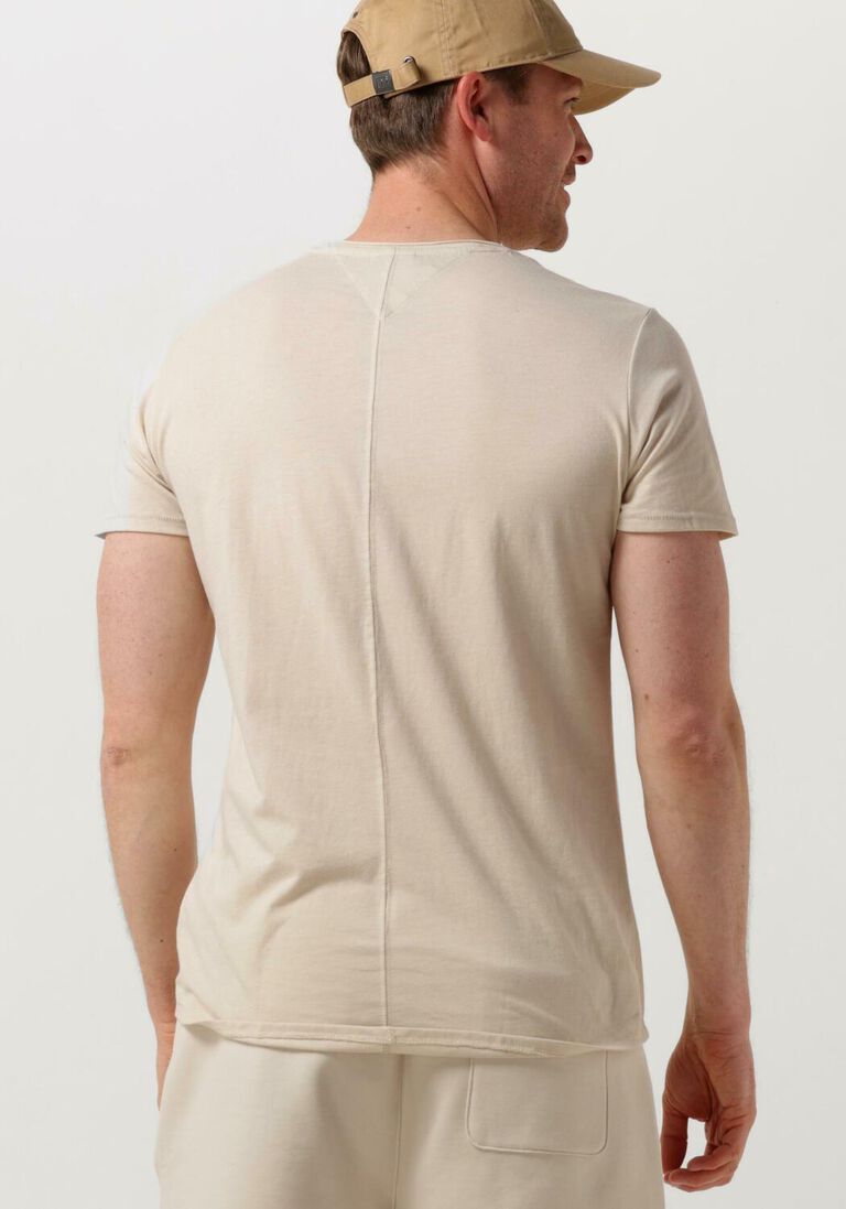TOMMY JEANS beige tommy jeans t-shirt tjm xslim jaspe c neck