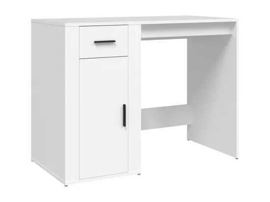 Bureau Blanc 100x49x75 cm Bois d'ingénierie