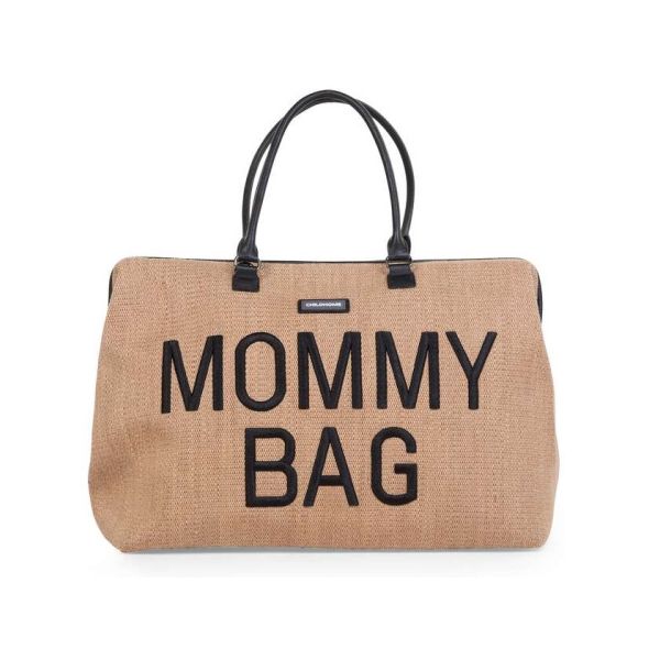 Childhome Mommy Bag Raffia Naturel