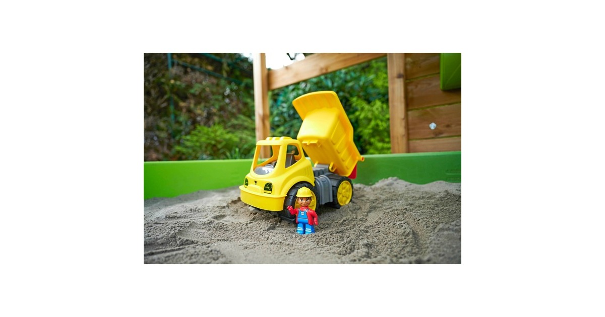 BIGPower-Worker - Kiepwagen + Figuur Speelgoedvoertuig
