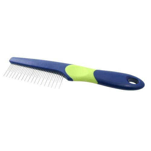 Pente padrão para remoção de pelos de cães e gatos.