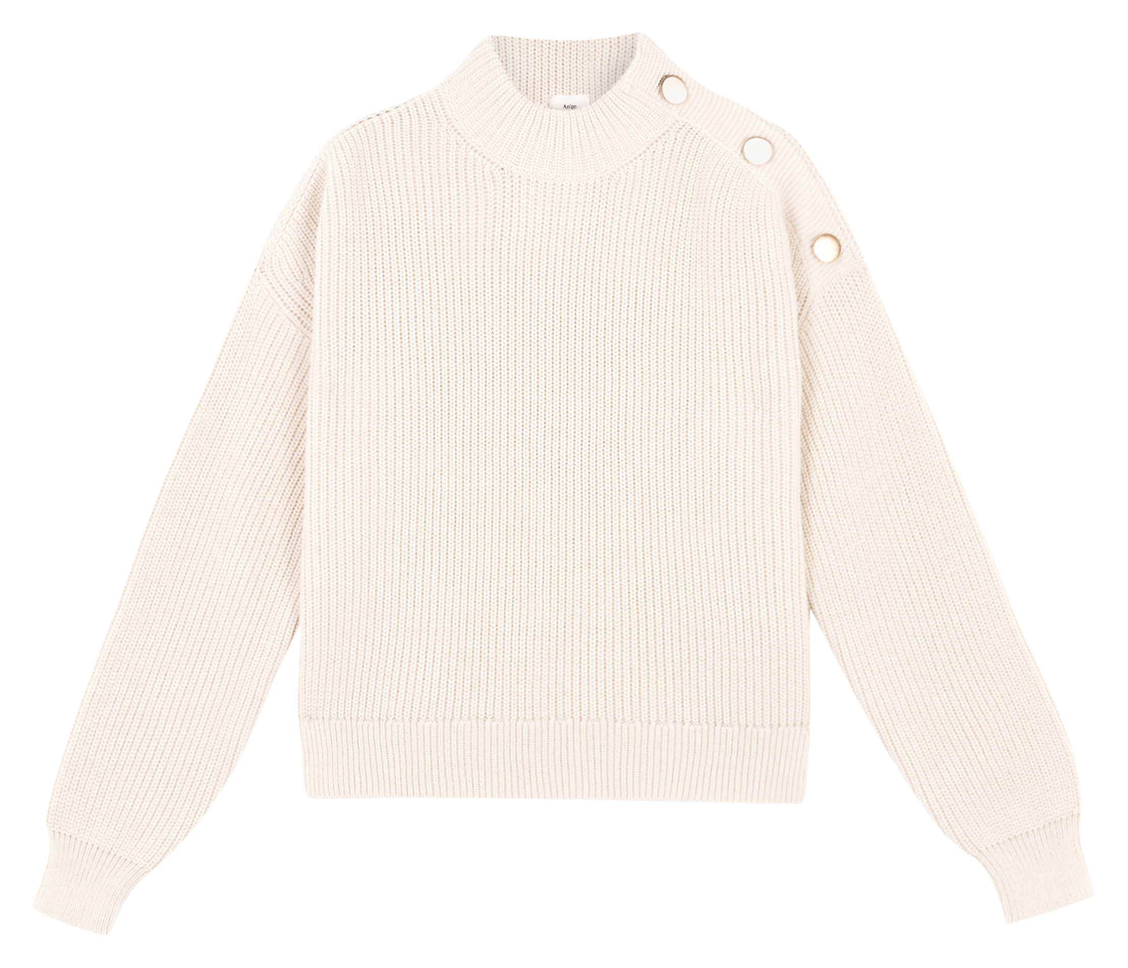 LARTEMIS - Pull col rond| Blanc