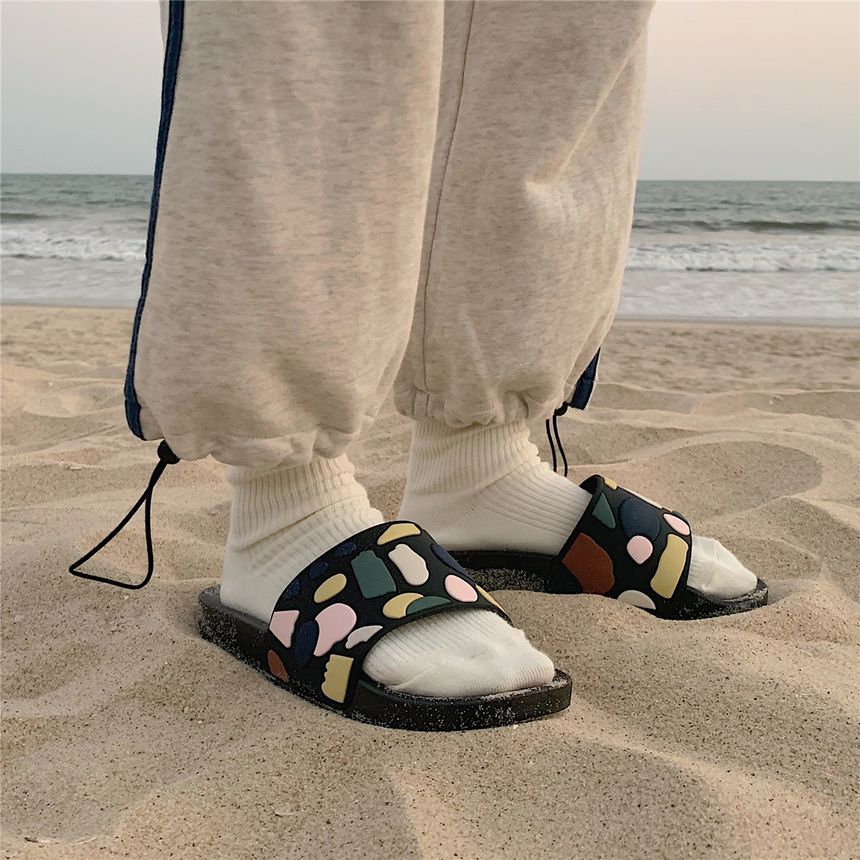 ZORI - Color Block Pantoffels