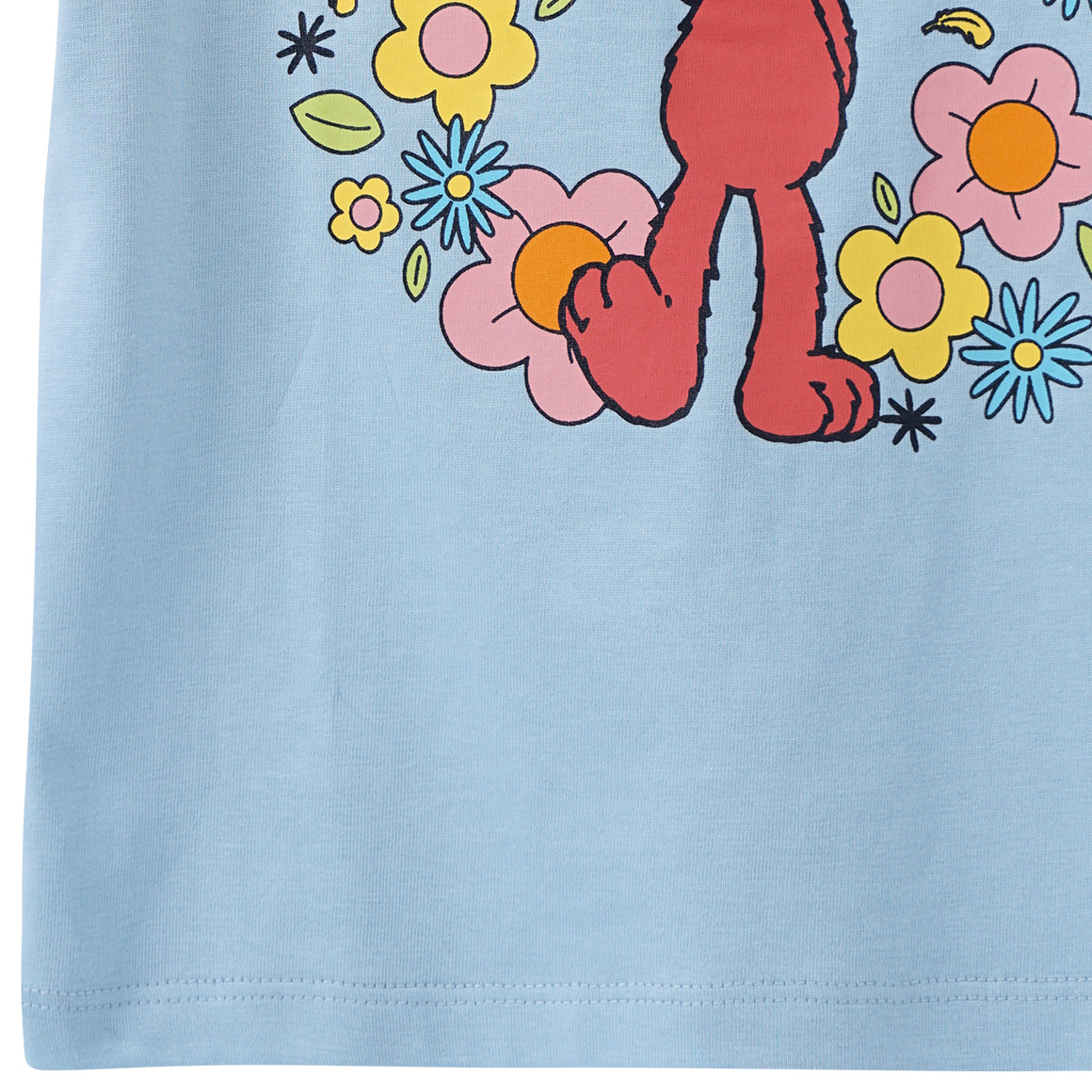 Topolino Sesamstraße T-Shirt mit Print hellblau