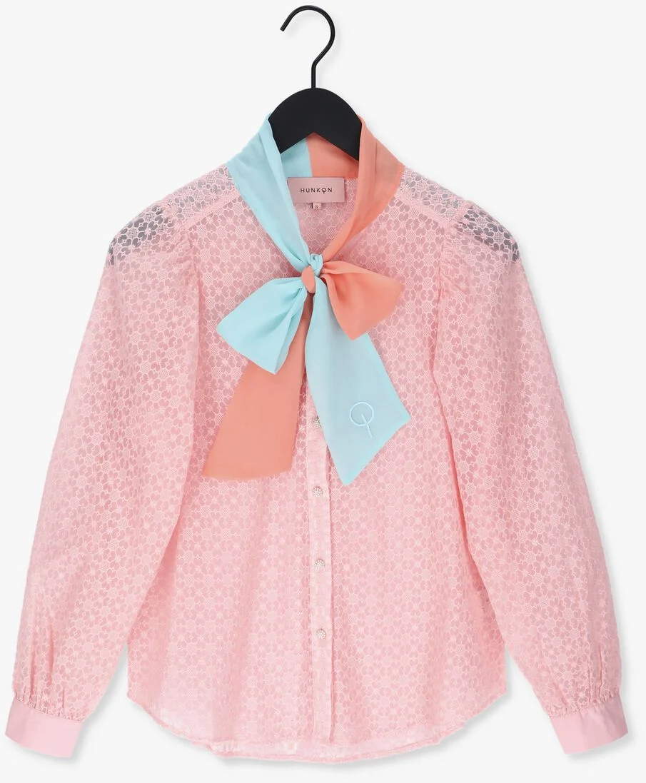 HUNKON roze hunkon blouse stella shirt