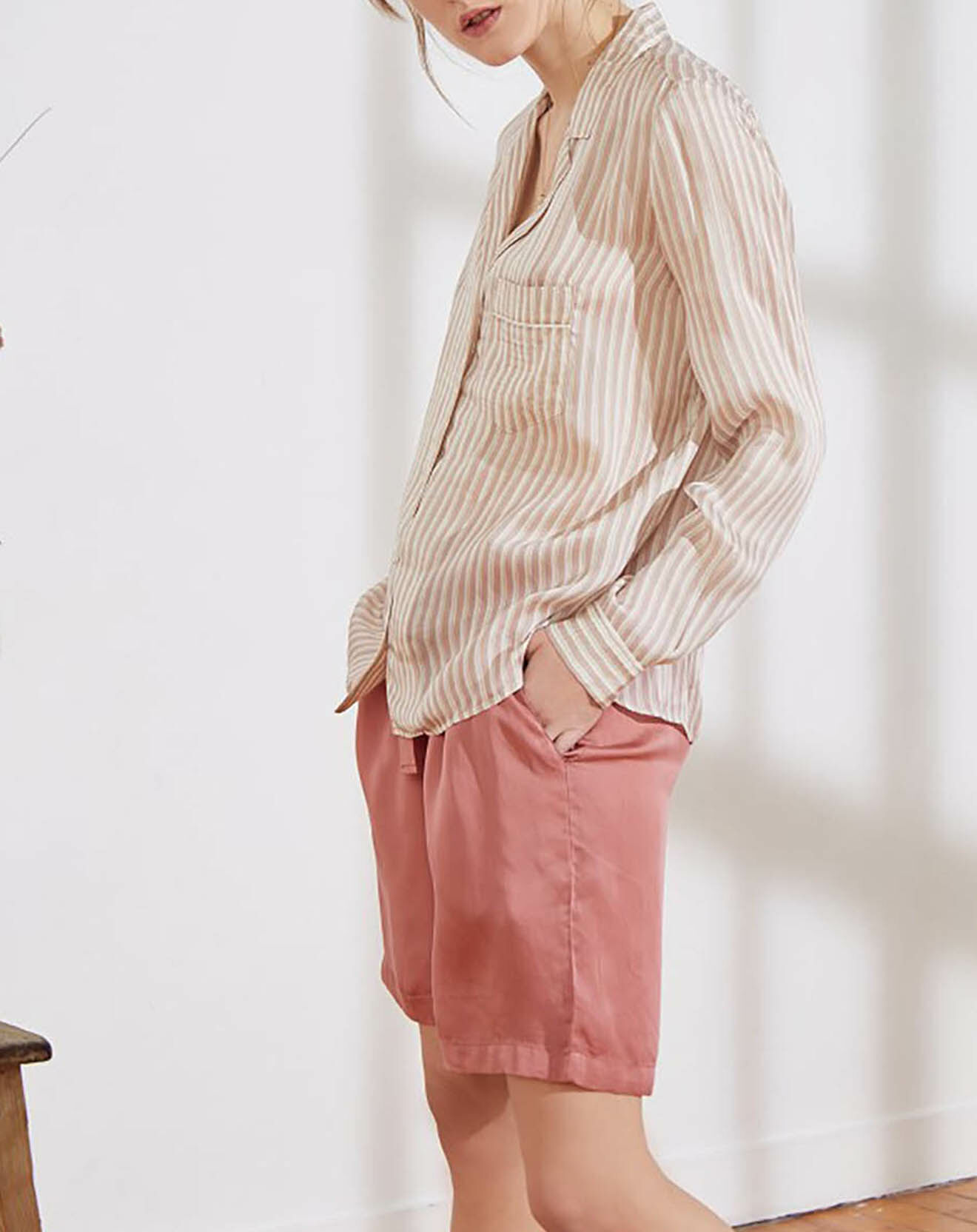 Swildens Short Salvat vieux rose