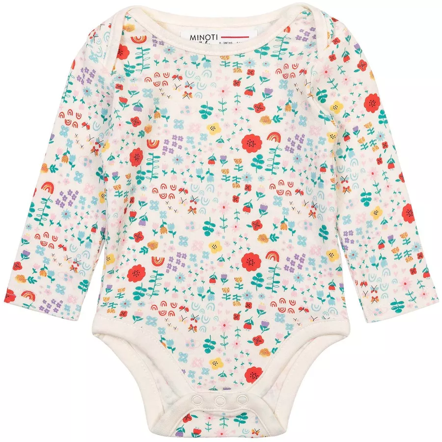 MINOTI Babyset 3-tlg. RosaCremeweiß
