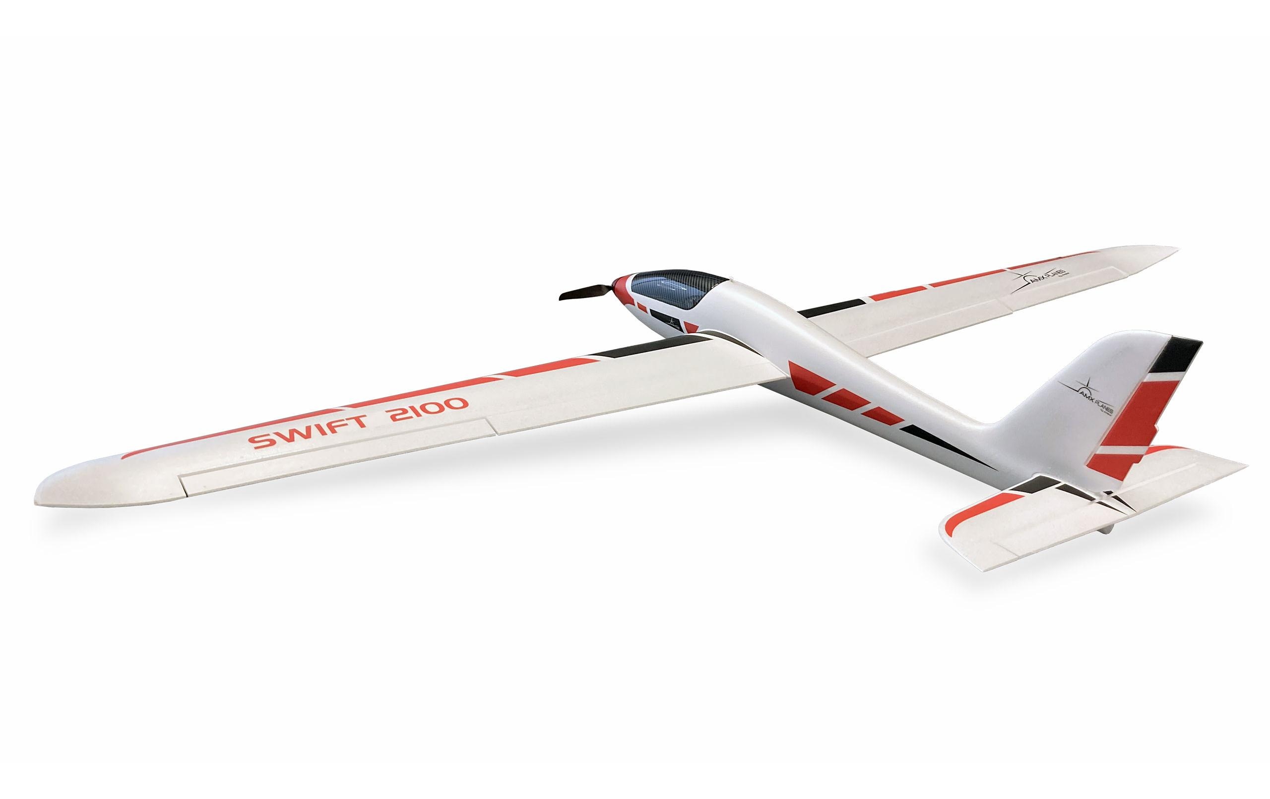 Motorsegler Swift 2100 mm PNP<br>Robuster Elektrosegler mit Brushless Antrieb