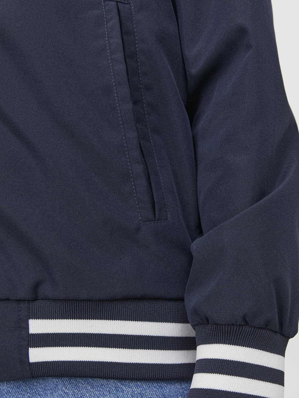JACK & JONES bomberjack zomer JORLUCCA donkerblauw